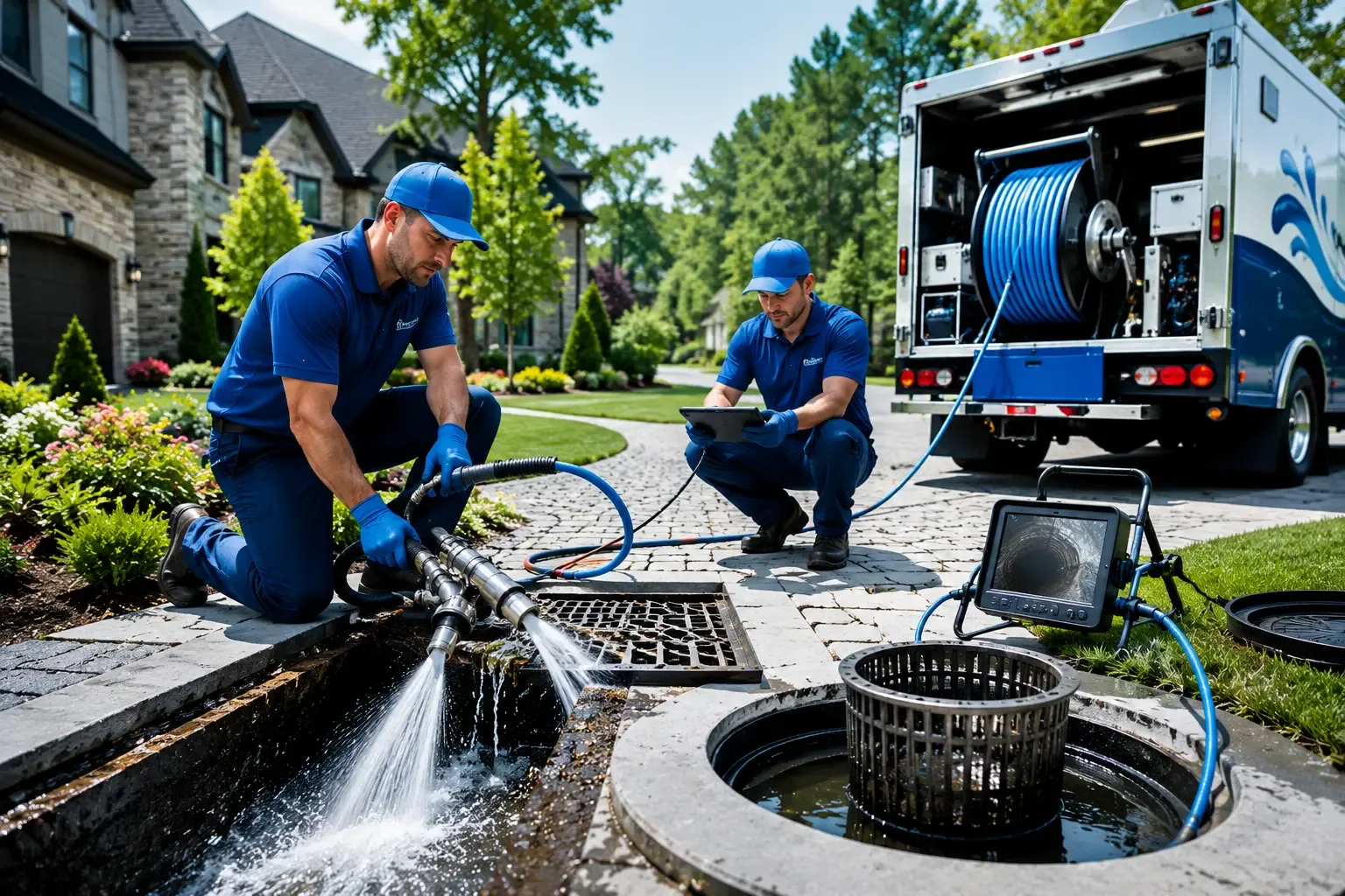Local outdoor drain cleaning professionals in Ophiem, IL