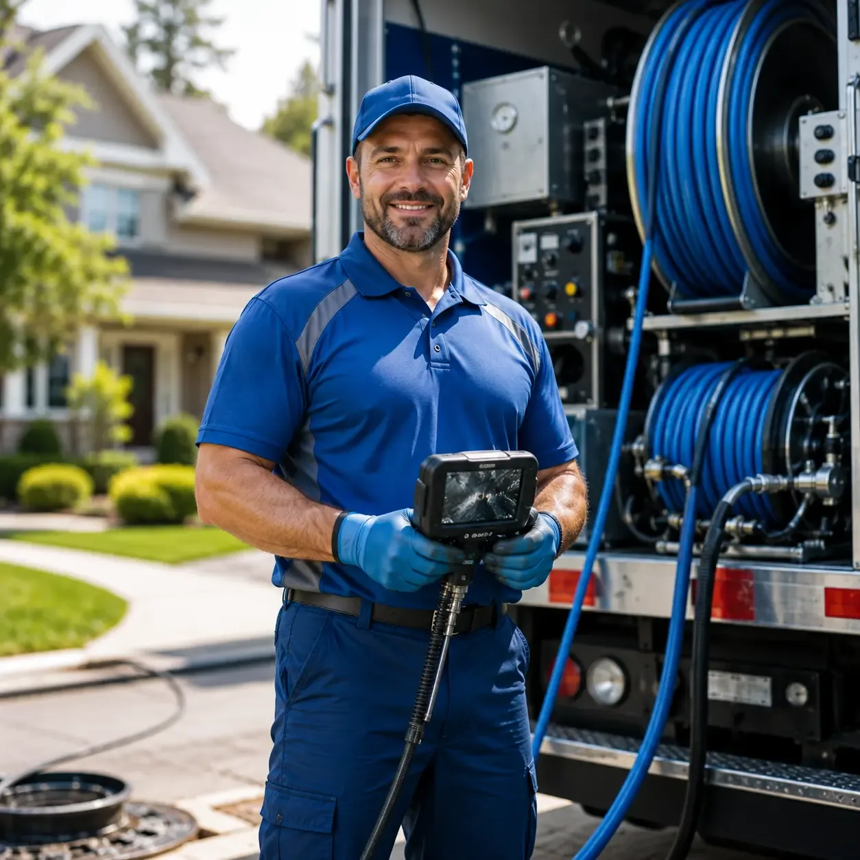 Local outdoor drain cleaning specialists in Ophiem, IL
